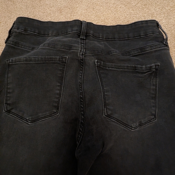 Old Navy black built in sculpt jeans size 8 - Picture 6 of 6